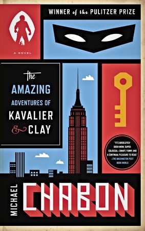 The book cover of The Amazing Adventures of Kavalier and Clay by Michael Chabon